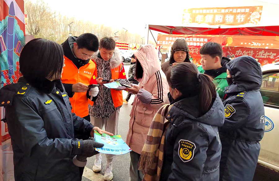 潞城区市场监管局开展“你点我检 服务惠民”活动